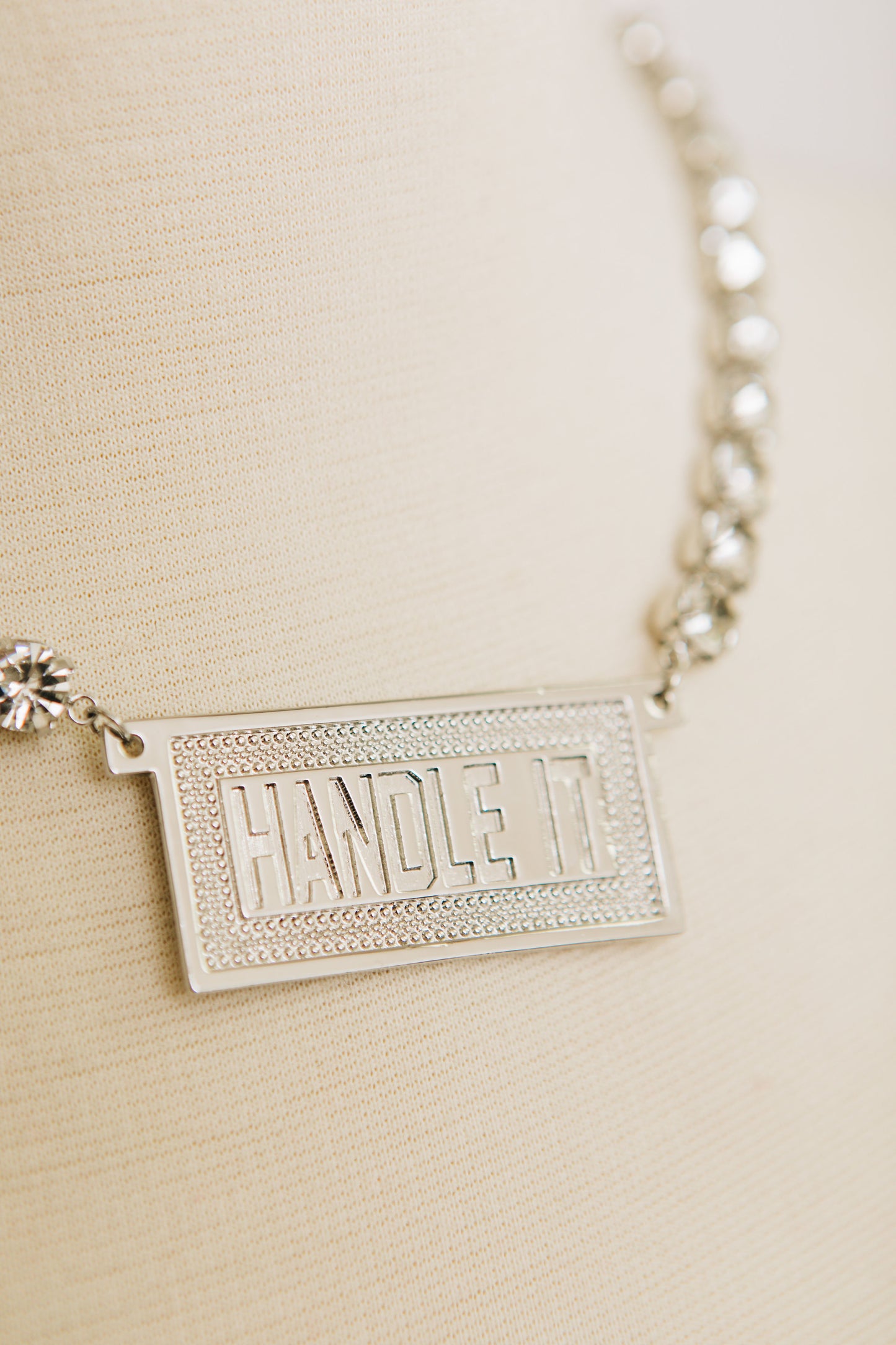 EXOI Custom HANDLE IT Necklace