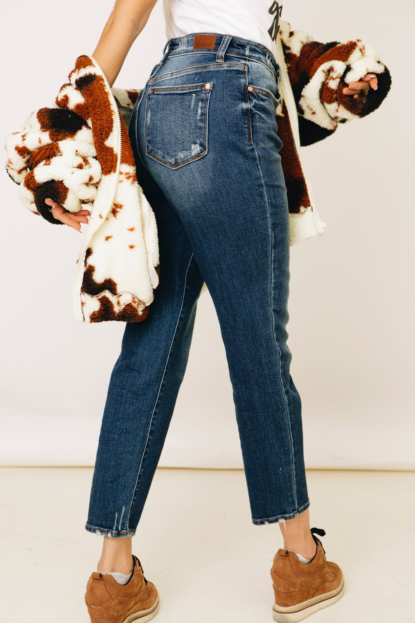 Judy Blue - Front Yoke Stretchy Slim Fit Jeans (0-24W)