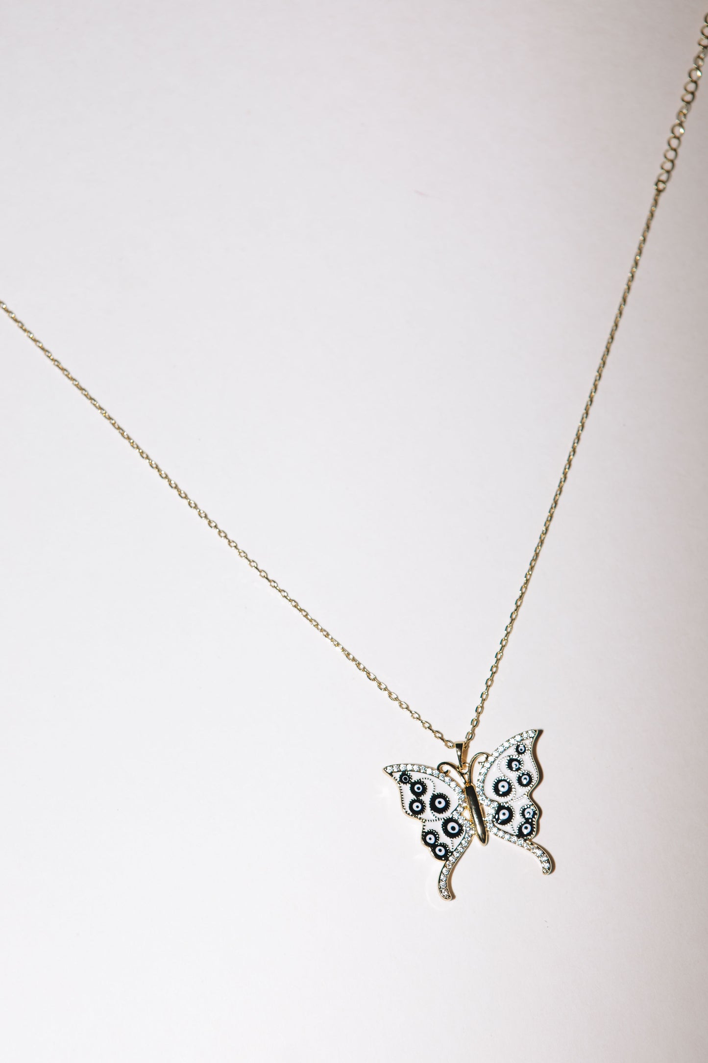 Ivy Exclusive - Monarchy Butterfly Pave Necklace