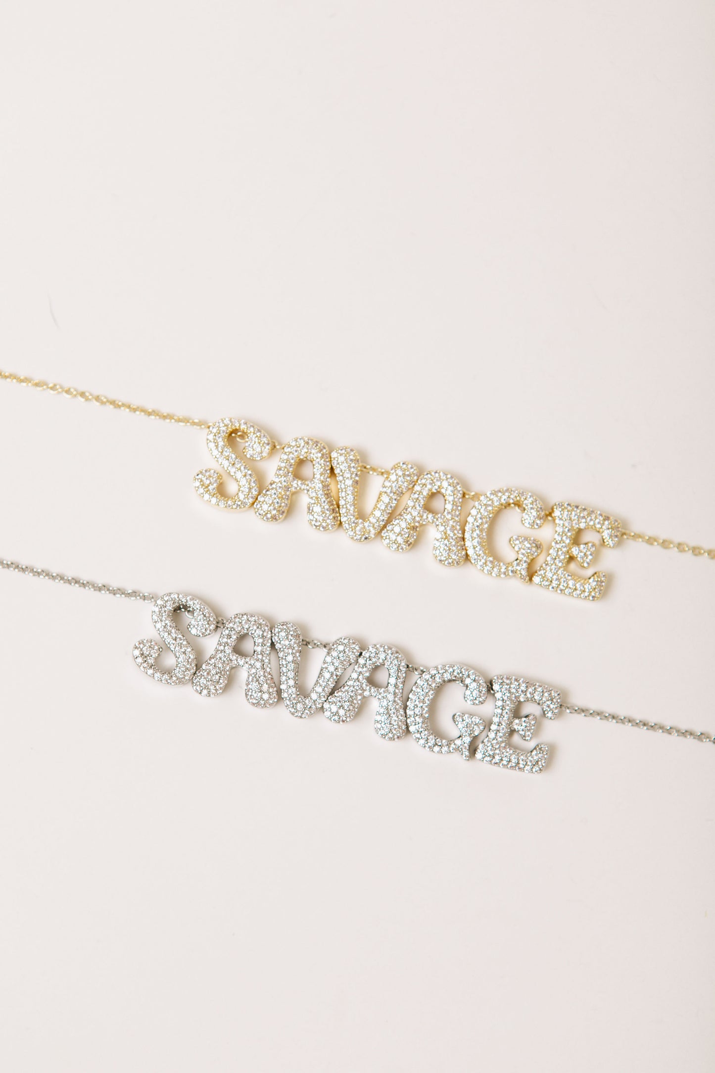 EXOI Custom  Savage Hearts - Crystal Necklace