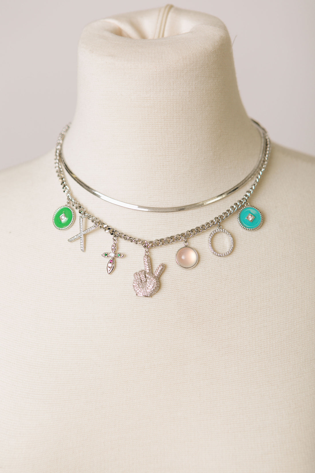 Ivy Exclusive - Shalom Charm Necklace