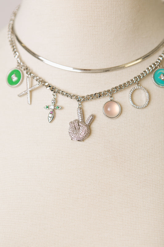 Ivy Exclusive - Shalom Charm Necklace