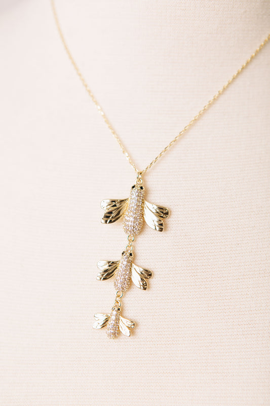Ivy Exclusive - Just Bee Cause Necklace