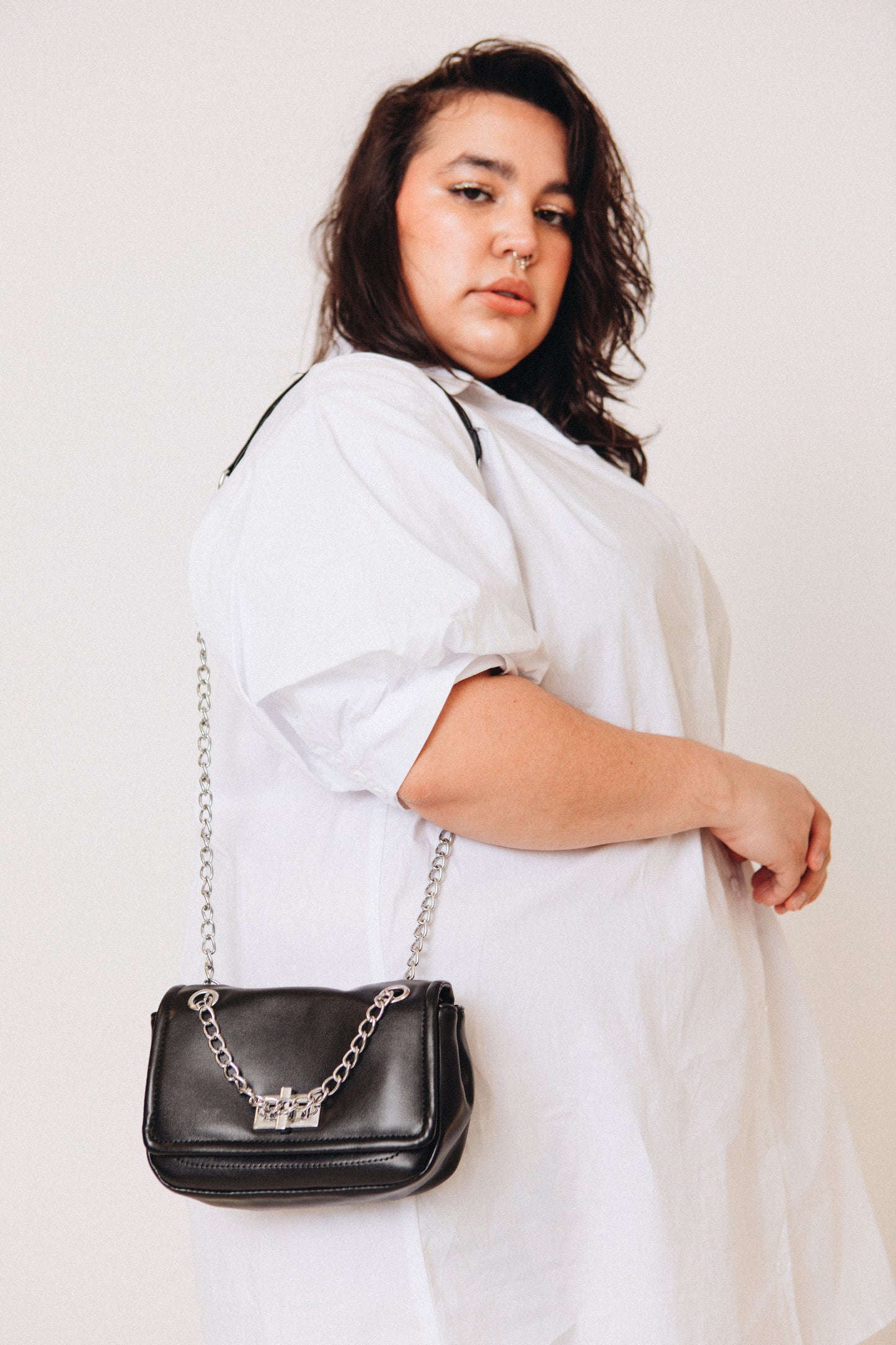 Rectangle Chain Fashion Crossbody Bag