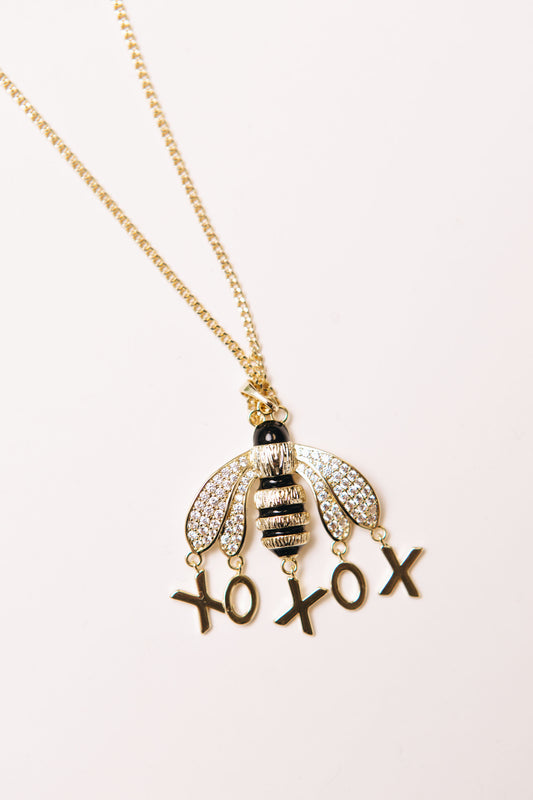 EXOI Custom The Boujee Bee Necklace