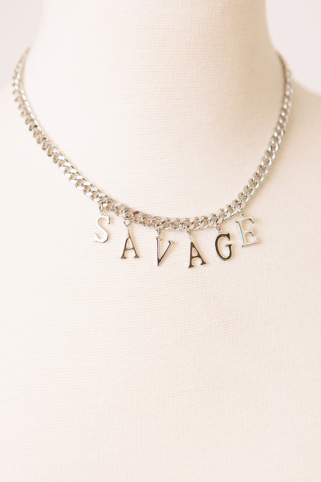 Ivy Exclusive - Savage Queen XO Affirmation Necklace