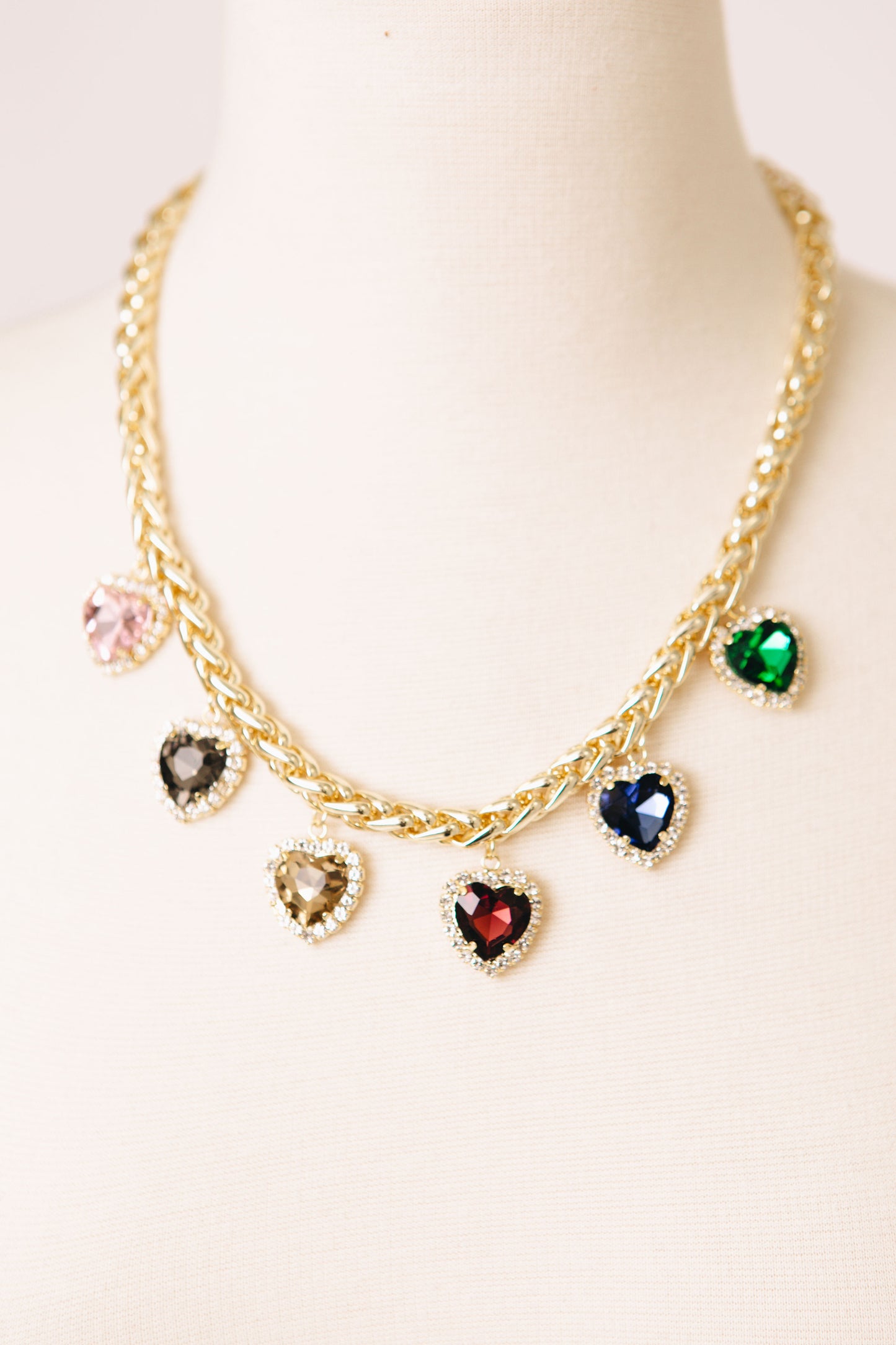 Ivy Exclusive - Dutchy Braided Heart Necklace