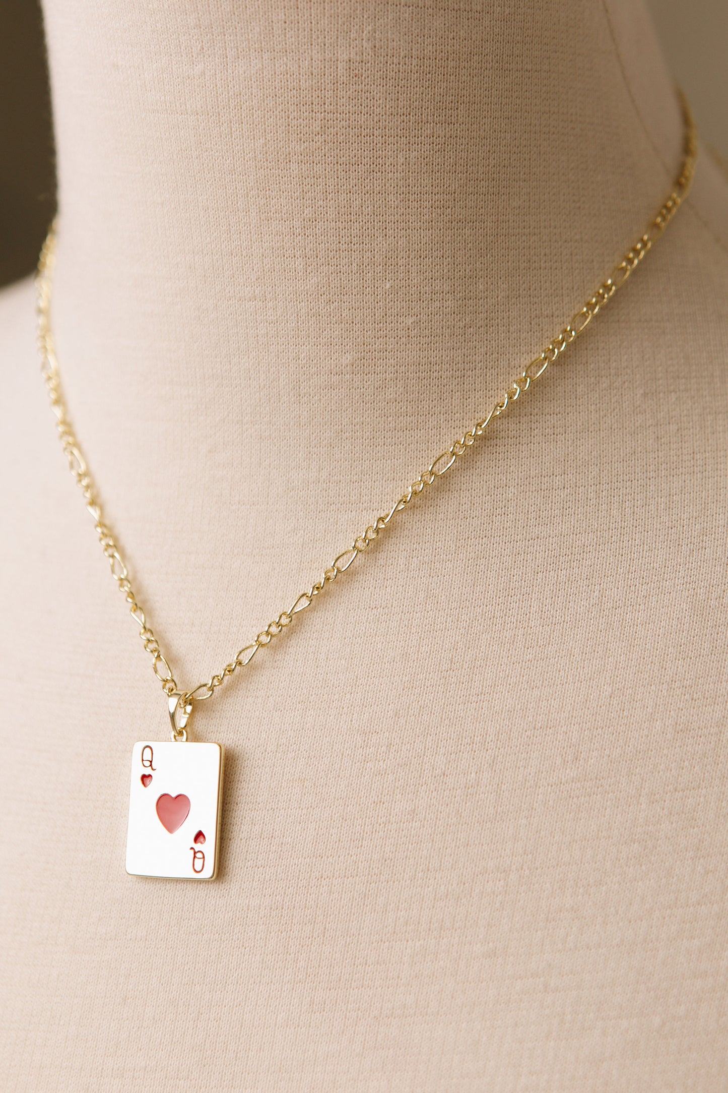 Ivy Exclusive - Know When to Fold Em' Ace and Queen Necklaces