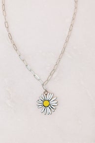 Oak & Ivy - Waterproof Sunflower  Necklace